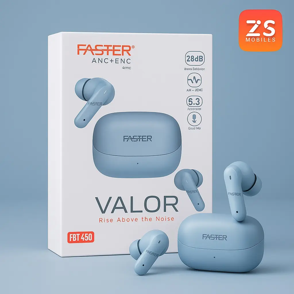Faster Wireless Earbuds - Valor Fbt450 Faster Wireless Earbuds - Valor Fbt450